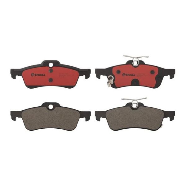 Brembo P28070N NAO Series Premium Ceramic Brake Pad Set Rear