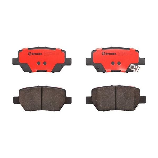 Brembo P28078N NAO Series Premium Ceramic Brake Pad Set Rear