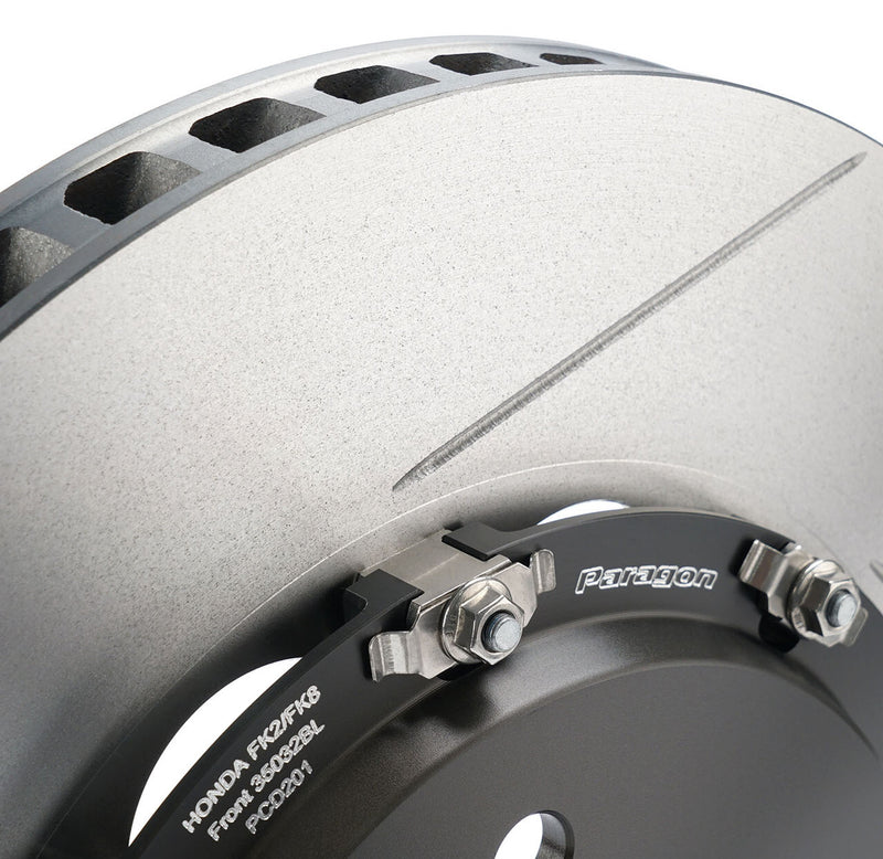 Paragon 2-piece Rotors Front Pair 365mm x 34mm Audi RS6 (C5)