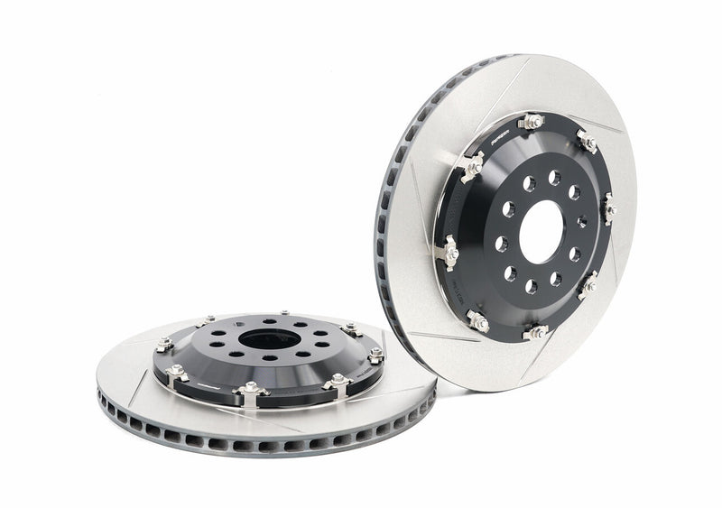 Paragon 2-piece Rotors Rear Pair 350mm x 22mm (13.78" x 0.87") - Audi RS3 (8V / 8V.5) Inc. Caliper Carrier