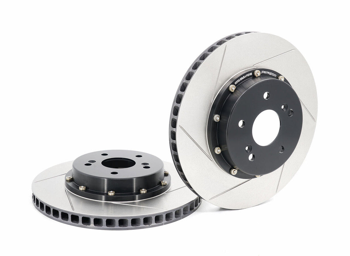 Paragon 2-piece Rotors Front Pair 320mm x 25mm- Honda Civic Type R FD2 ...