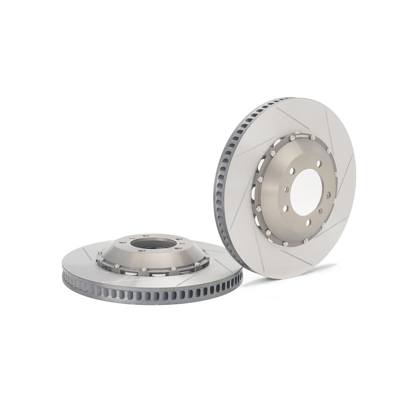 Paragon 2-piece Rotors Front Pair 380mm x 34mm Porsche 981/718 Cayman GT4 / 991 Turbo & Turbo S