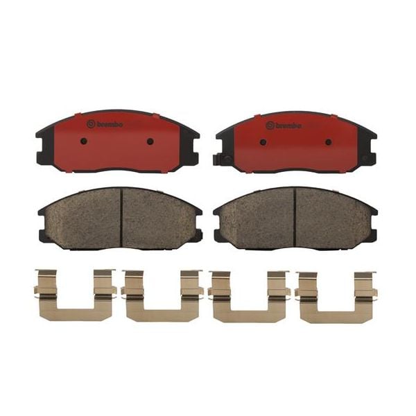 Brembo P30013N NAO Series Premium Ceramic Brake Pad Set Front