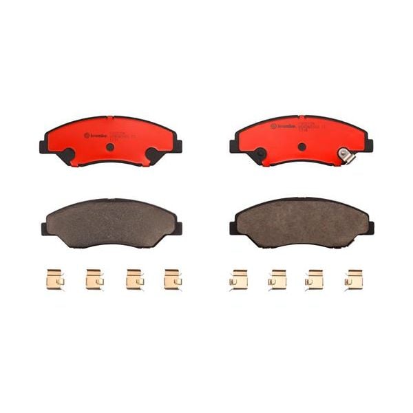 Brembo P30015N NAO Series Premium Ceramic Brake Pad Set Front