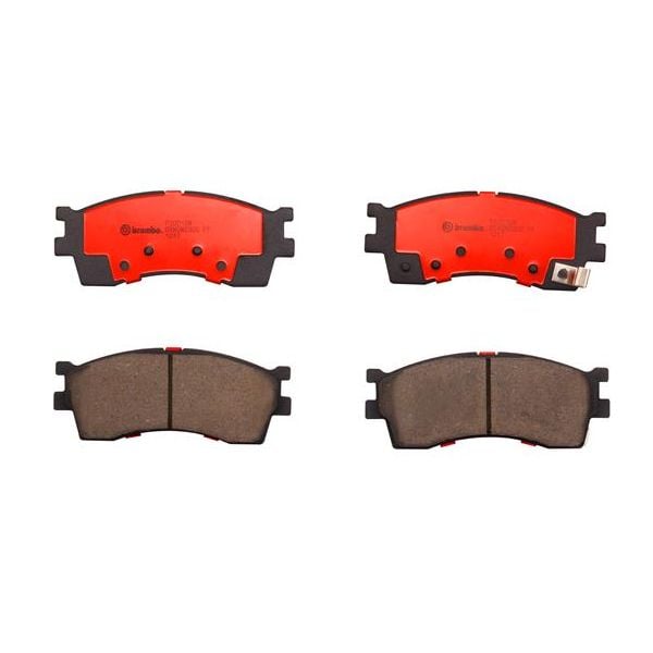 Brembo P30016N NAO Series Premium Ceramic Brake Pad Set Front