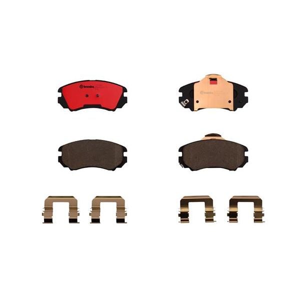 Brembo P30018N NAO Series Premium Ceramic Brake Pad Set Front