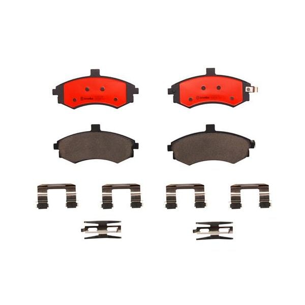 Brembo P30020N NAO Series Premium Ceramic Brake Pad Set Front