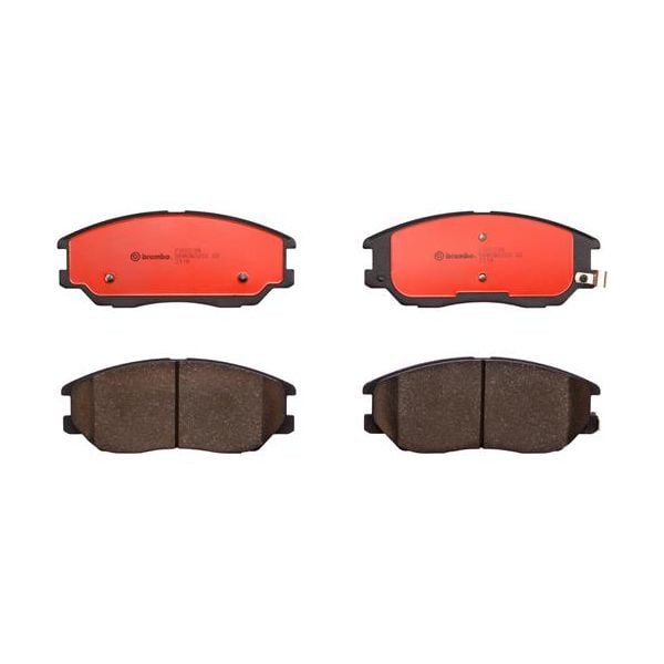 Brembo P30028N NAO Series Premium Ceramic Brake Pad Set Front