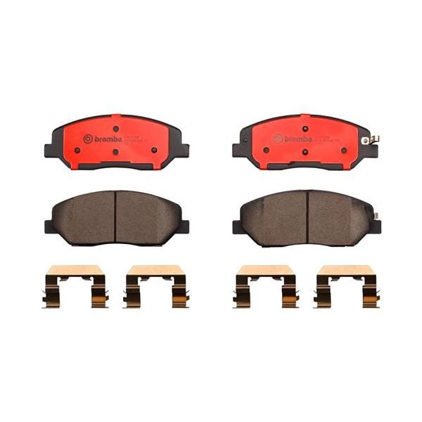 Brembo P30036N NAO Series Premium Ceramic Brake Pad Set Front