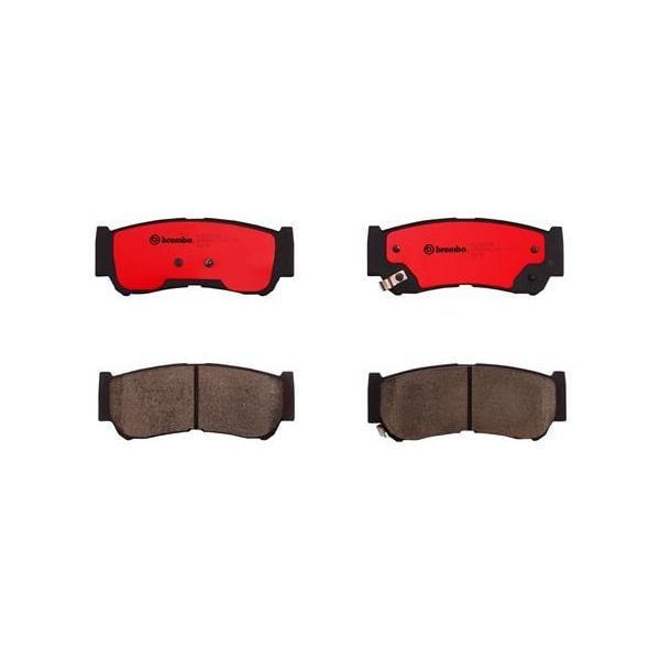 Brembo P30037N NAO Series Premium Ceramic Brake Pad Set Rear