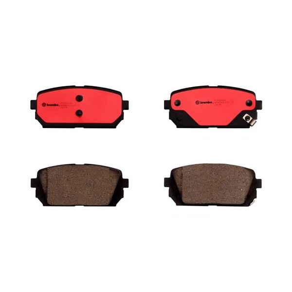 Brembo P30040N NAO Series Premium Ceramic Brake Pad Set Rear