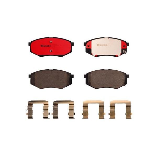 Brembo P30055N NAO Series Premium Ceramic Brake Pad Set Front
