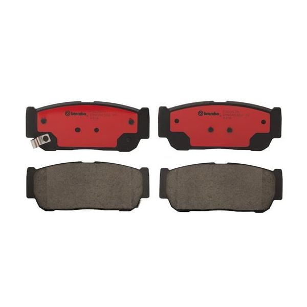 Brembo P30057N NAO Series Premium Ceramic Brake Pad Set Rear