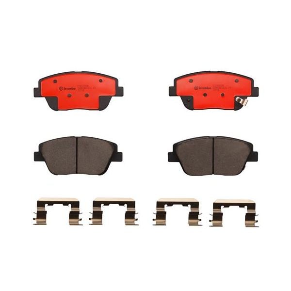 Brembo P30066N NAO Series Premium Ceramic Brake Pad Set Front