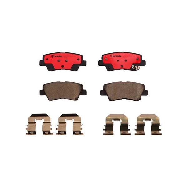 Brembo P30067N NAO Series Premium Ceramic Brake Pad Set