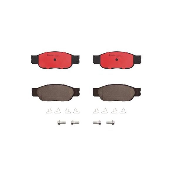 Brembo P36012N NAO Series Premium Ceramic Brake Pad Set Front