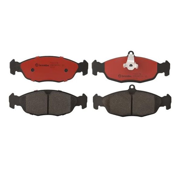 Brembo P36017N NAO Series Premium Ceramic Brake Pad Set Rear