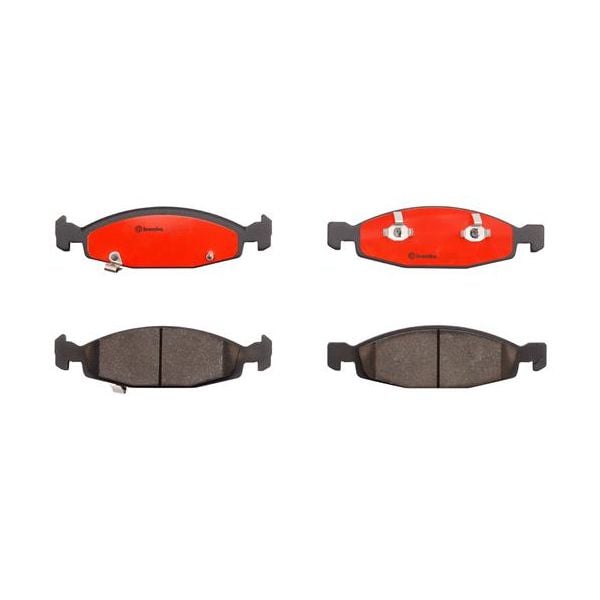 Brembo P37005N NAO Series Premium Ceramic Brake Pad Set Front