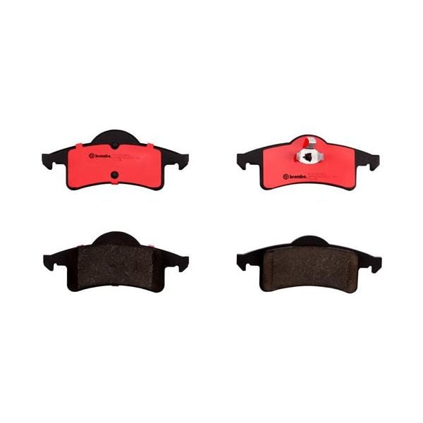 Brembo P37006N NAO Series Premium Ceramic Brake Pad Set Rear