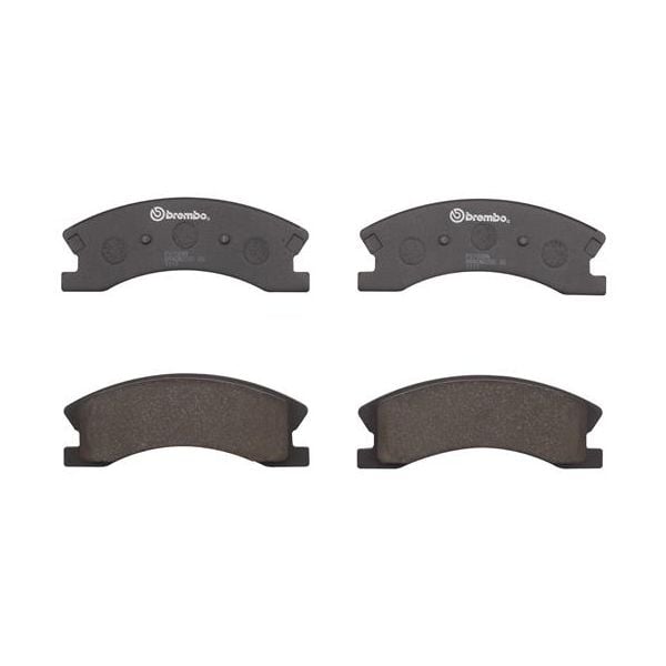 Brembo P37008N NAO Series Premium Ceramic Brake Pad Set Front