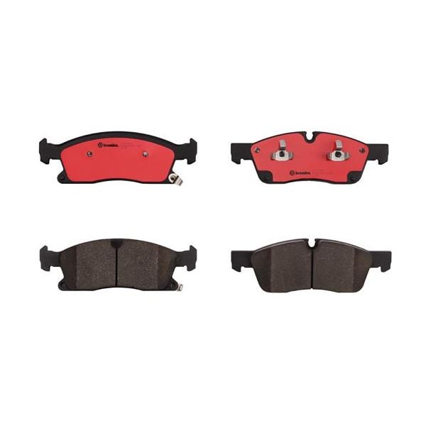 Brembo P37015N NAO Series Premium Ceramic Brake Pad Set Front