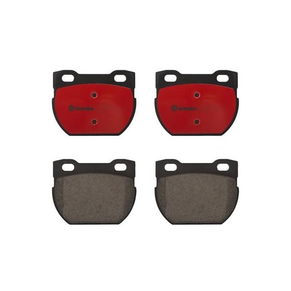 Brembo P44007N NAO Series Premium Ceramic Brake Pad Set Rear