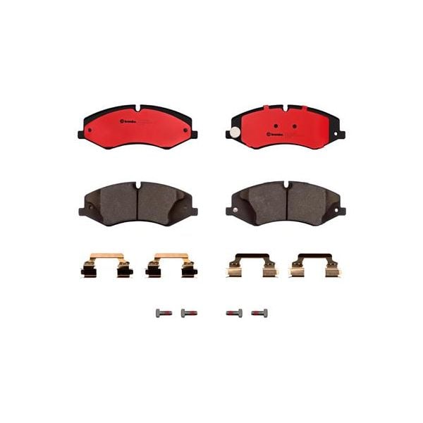 Brembo P44022N NAO Series Premium Ceramic Brake Pad Set Front