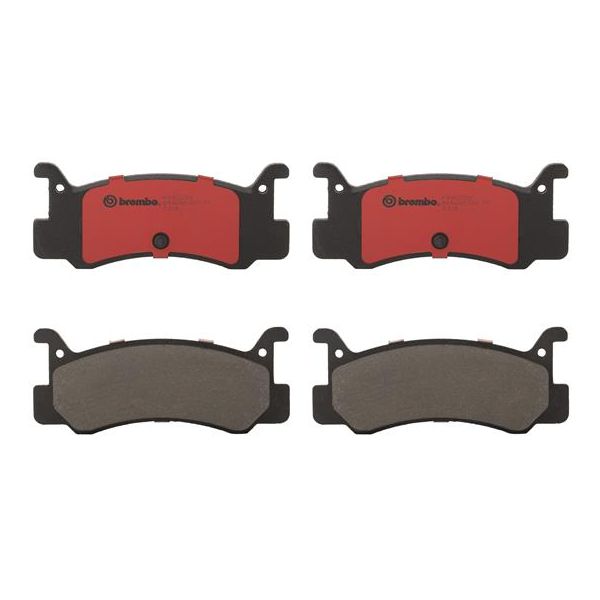 Brembo P49005N NAO Series Premium Ceramic Brake Pad Set Rear