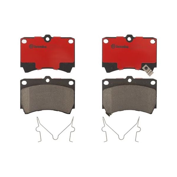 Brembo P49016N NAO Series Premium Ceramic Brake Pad Set Front