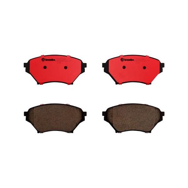 Brembo P49029N NAO Series Premium Ceramic Brake Pad Set Front