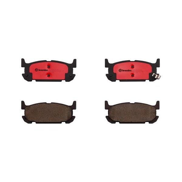 Brembo P49031N NAO Series Premium Ceramic Brake Pad Set Rear