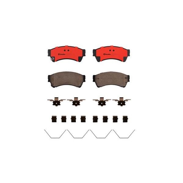 Brembo P49039N NAO Series Premium Ceramic Brake Pad Set Front