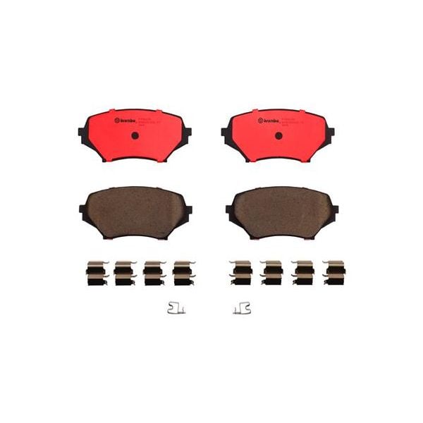 Brembo P49043N NAO Series Premium Ceramic Brake Pad Set Front