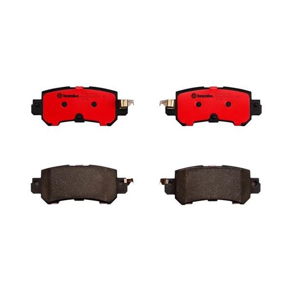 Brembo P49047N NAO Series Premium Ceramic Brake Pad Set Rear