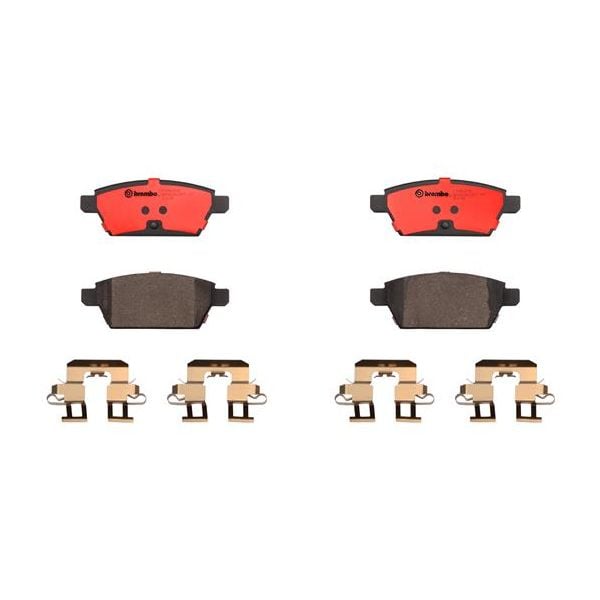 Brembo P49051N NAO Series Premium Ceramic Brake Pad Set Rear