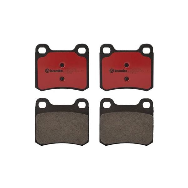 Brembo P50007N NAO Series Premium Ceramic Brake Pad Set Rear