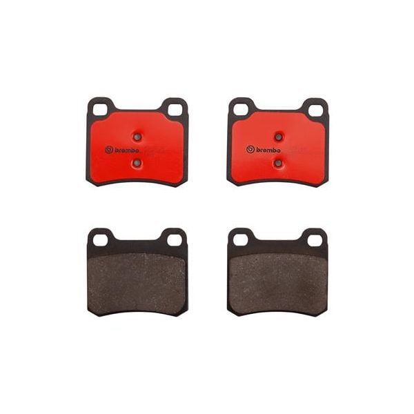 Brembo P50013N NAO Series Premium Ceramic Brake Pad Set Rear