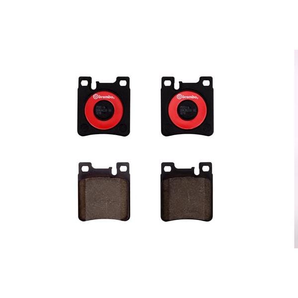 Brembo P50017N NAO Series Premium Ceramic Brake Pad Set Rear