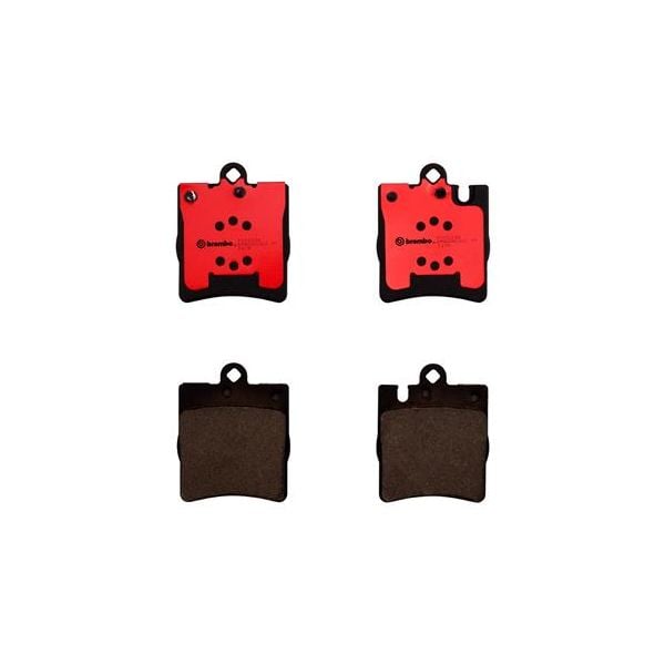 Brembo P50033N NAO Series Premium Ceramic Brake Pad Set Rear