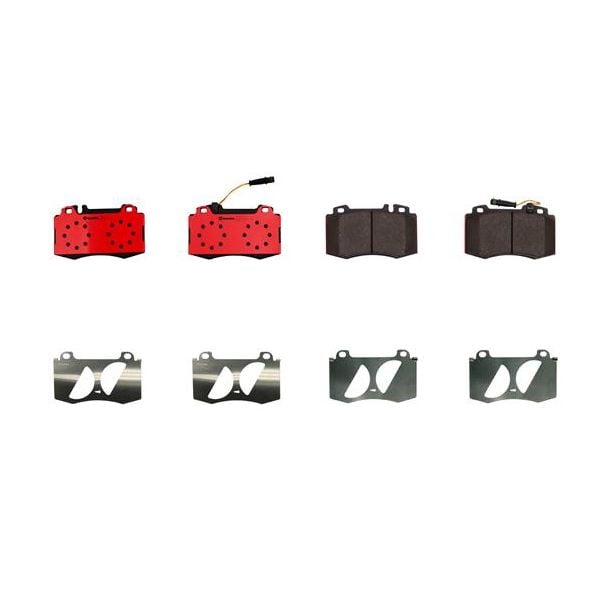 Brembo P50041N NAO Series Premium Ceramic Brake Pad Set Front
