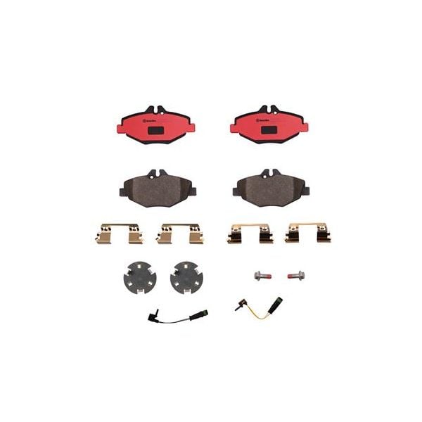 Brembo P50049N NAO Series Premium Ceramic Brake Pad Set Front