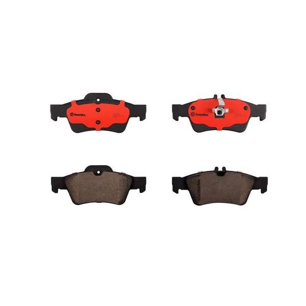 Brembo P50052N NAO Series Premium Ceramic Brake Pad Set Rear