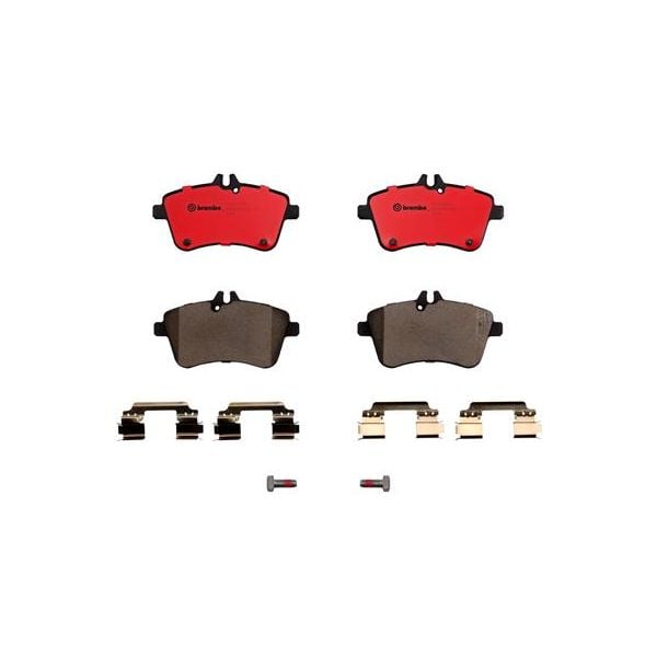 Brembo P50057N NAO Series Premium Ceramic Brake Pad Set Front