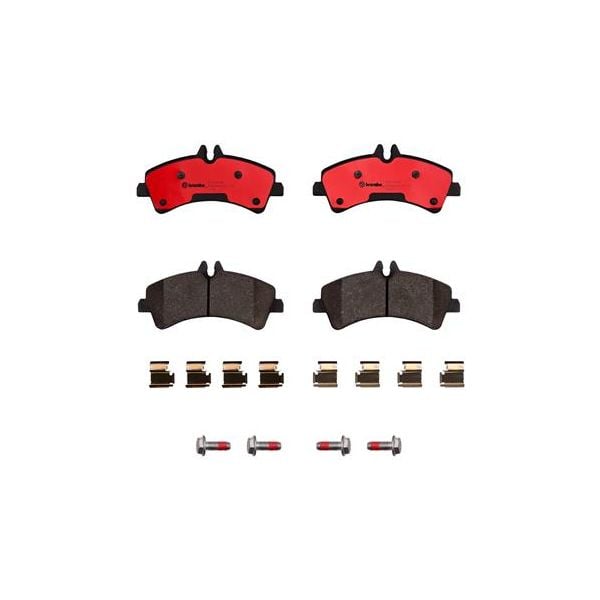 Brembo P50060N NAO Series Premium Ceramic Brake Pad Set Rear