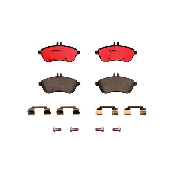 Brembo P50067N NAO Series Premium Ceramic Brake Pad Set Front