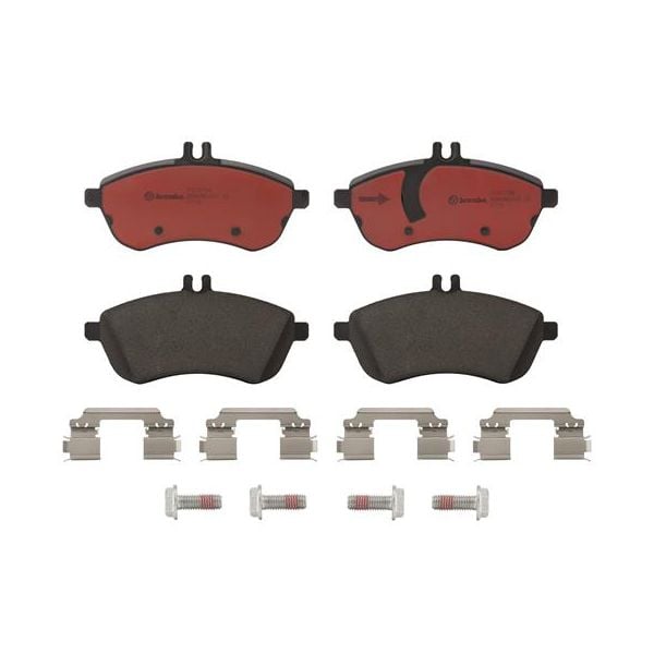 Brembo P50070N NAO Series Premium Ceramic Brake Pad Set Front