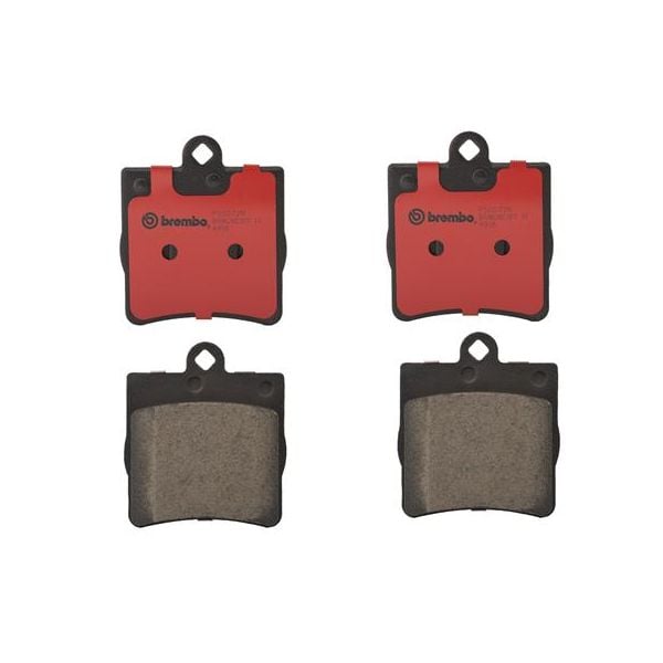 Brembo P50072N NAO Series Premium Ceramic Brake Pad Set Rear