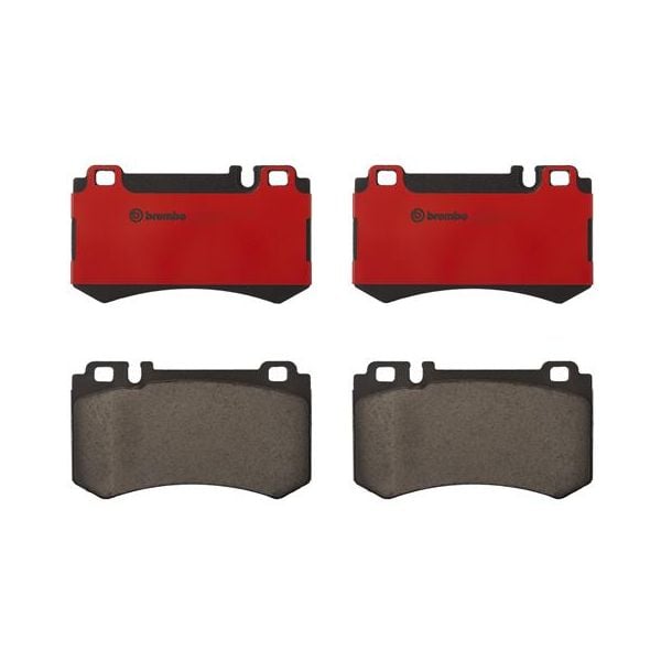 Brembo P50077N NAO Series Premium Ceramic Brake Pad Set Rear