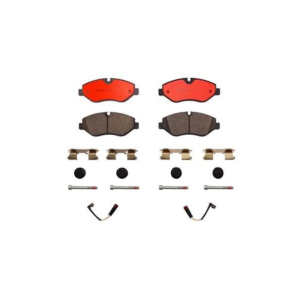 Brembo P50085N NAO Series Premium Ceramic Brake Pad Set Front