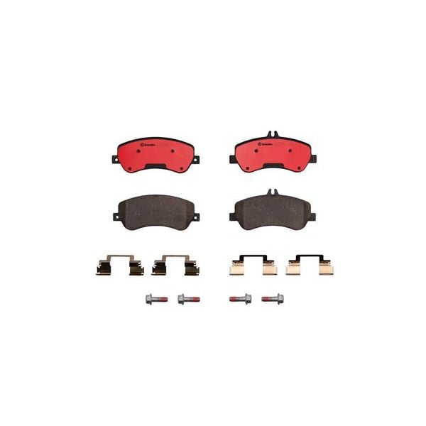 Brembo P50086N NAO Series Premium Ceramic Brake Pad Set Front